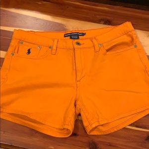 Orange shorts